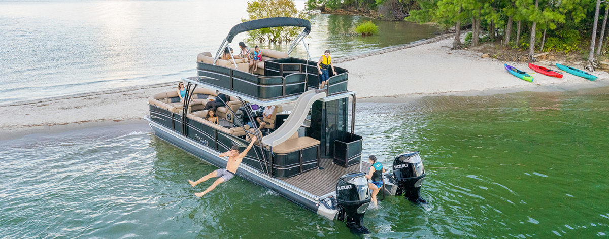 Pontoon for sale in Kettle Marine, Jackson, Wisconsin